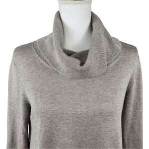 Magaschoni Turtleneck Tunic Sweater Cashmere Blend